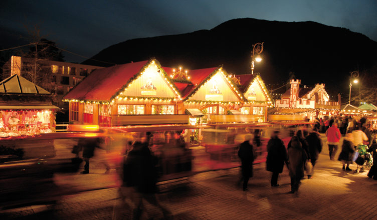 In Meran ist die Südtiroler Weihnacht besonders schön.