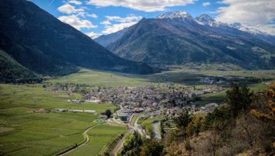 Herrliche Blick in Ihrem Urlaub im Vinschgau