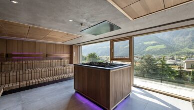 Die Sauna Around Woche im Hotel Feldhof mit Sauna im Vinschgau