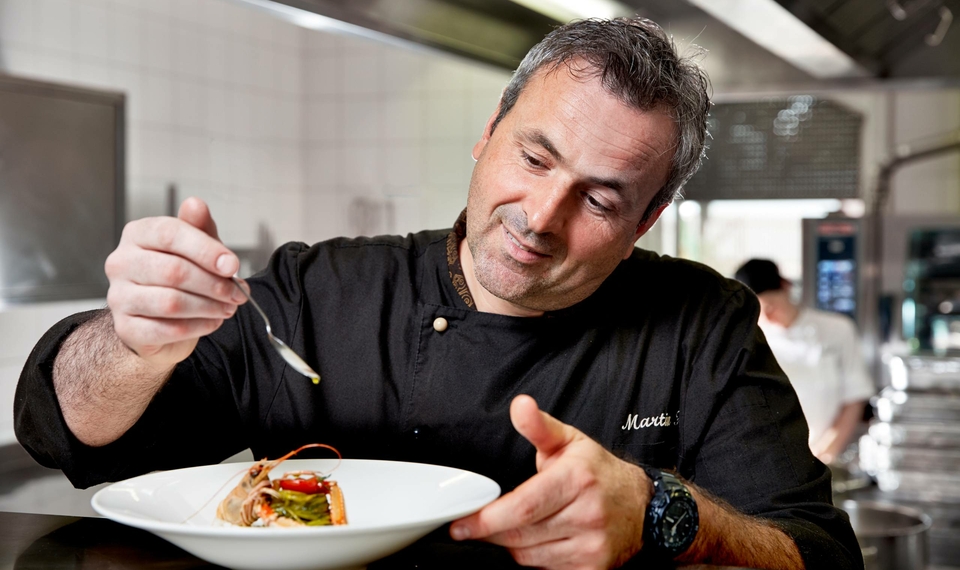 Staff di cucina del nostro ristorante gourmet a Naturno