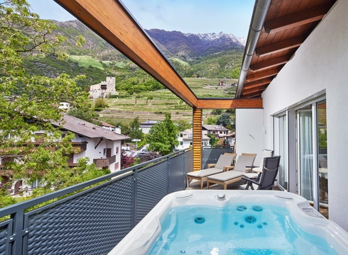 Wellnessurlaub Naturns - Wohlfühlen in der Auszeit-Suite
